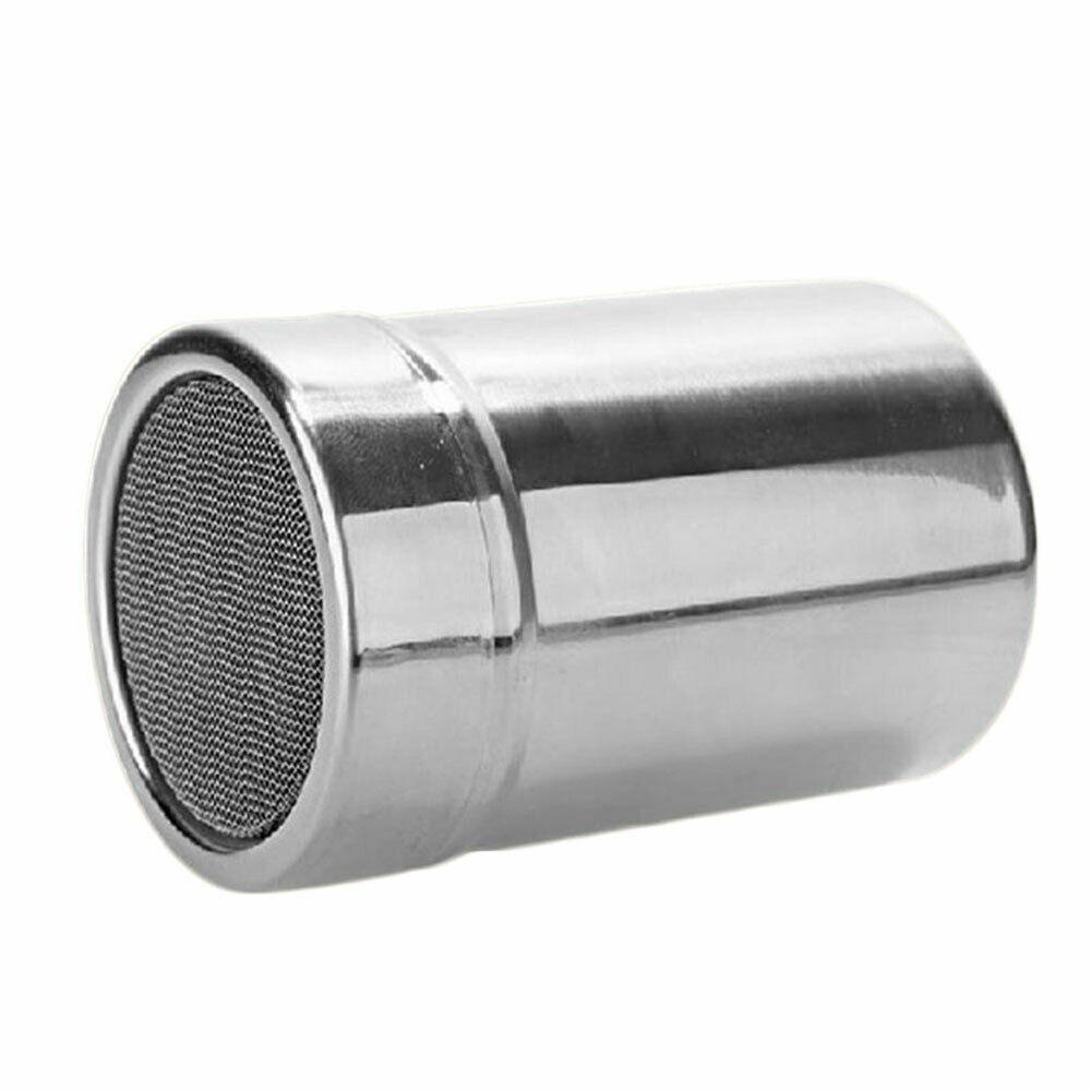 Preva Powder Sugar Shaker Stainless Steel Alat Penyiram Ayakan Kopi Kakao Masak