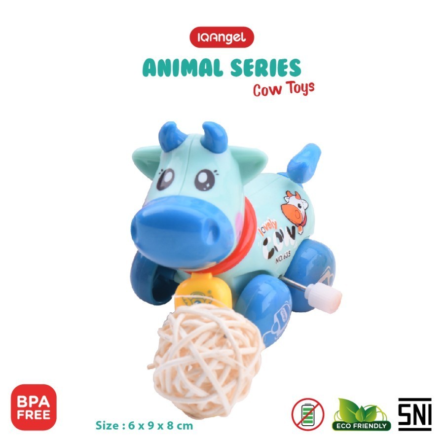IQ Angel Cow Toys / Mainan Edukatif Bayi Anak Sapi