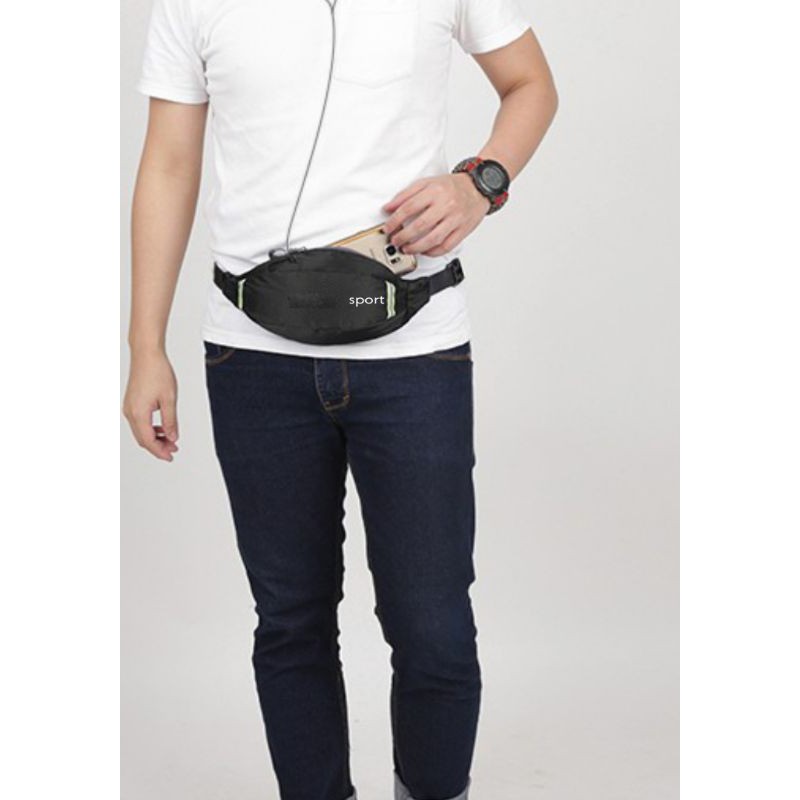 tas pinggang tas sling bag multifungsi