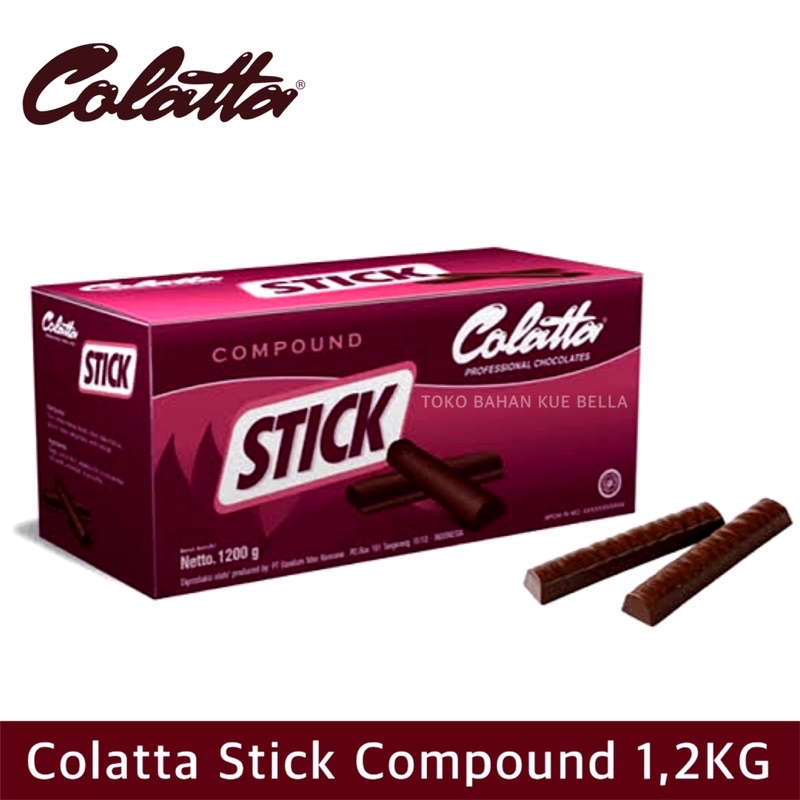 COLATTA STICK 1,2KG - Coklat Compound Collata