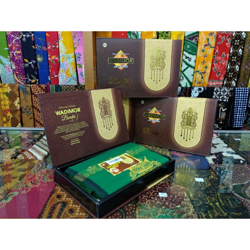 Sarung Wadimor Jacquard Bordir