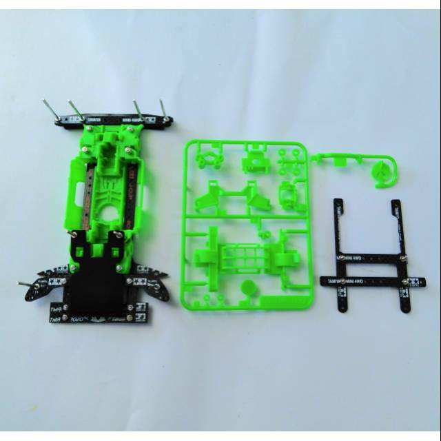 Mobil STO 50 kosongan MSL suspension hijau