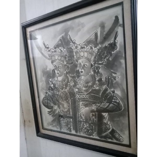 lukisan Tari Bali