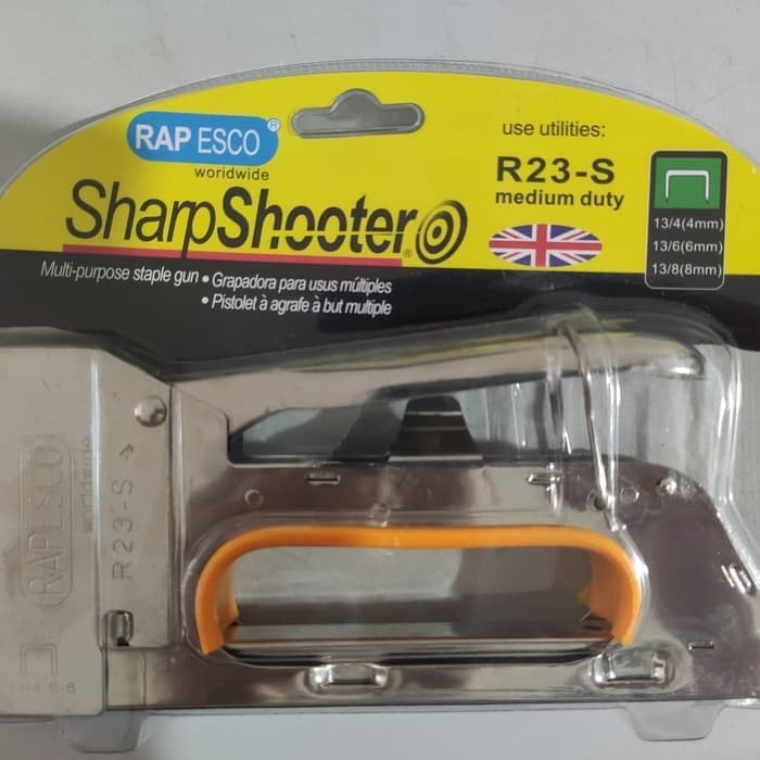 Staple Gun Staples Tembak Rap Esco Sharp Shooter R 23 - S