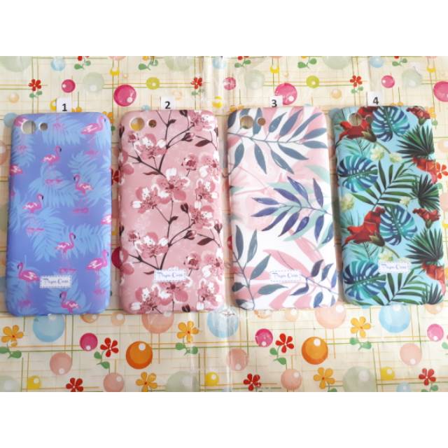 Softcase / Case Motif Bunga For Vivo Y81