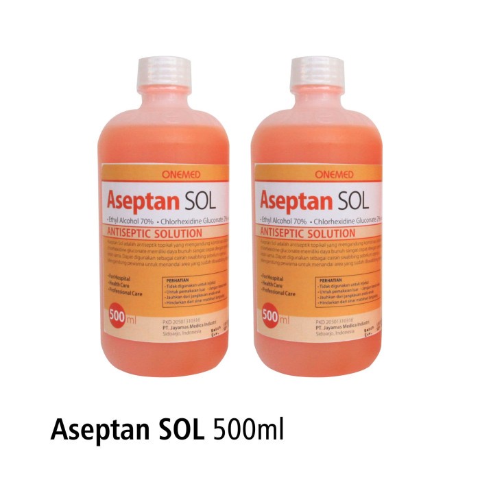 Aseptan Sol 2 Persen OneMed 500 cc OJ2