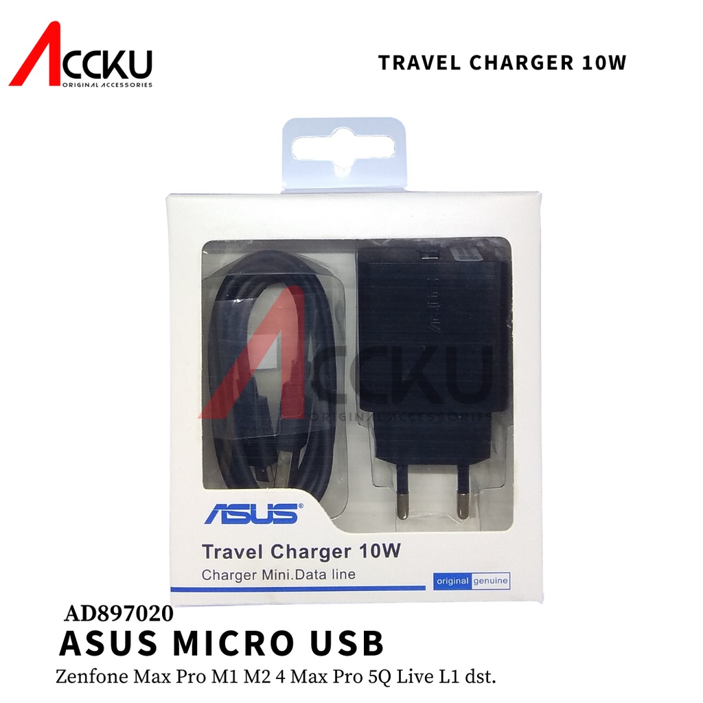 Charger Asus original Zenfone 2 zenfone 3 zenfone 4 zenfone5 zenfone 6 zenfone Max Pro M1 M2 zenfone 4 Max Pro 5Q Live L1 ORIGINAL 99% micro USB AD897020