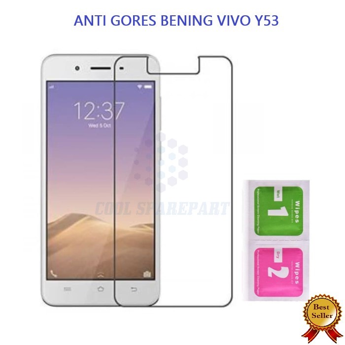 ANTI GORES / TEMPERED GLASS VIVO Y53 / Y 53 / 1606 | SCREEN PROTECTOR | COOL SPAREPART