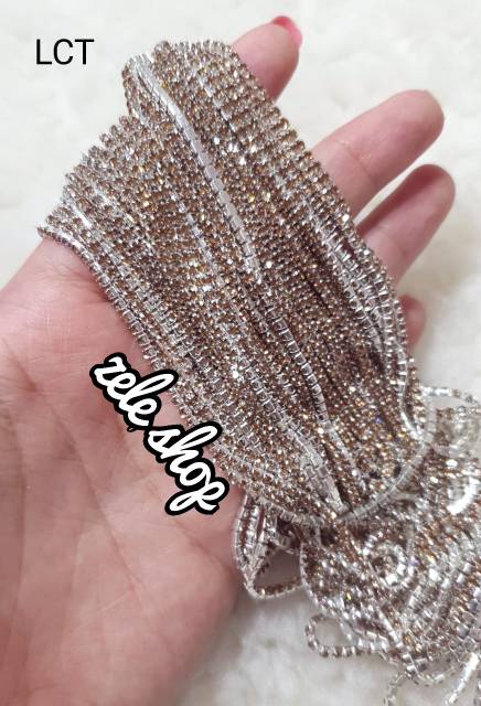 DIAMOND STRING 1 ROLL | 9.5 - 10 meter 2,8mm 10ss /HIASAN TASBIH DIGITAL