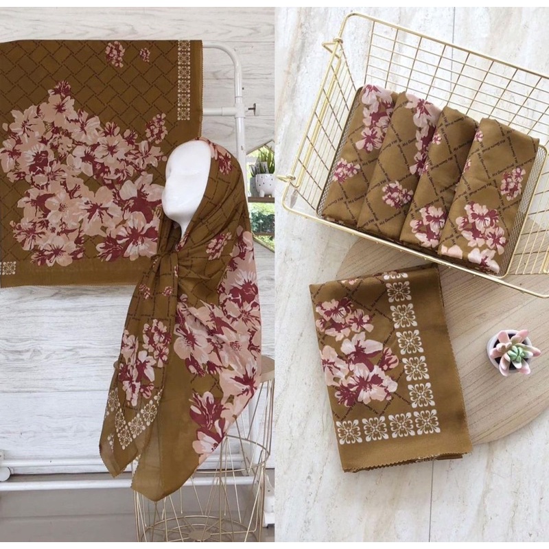 Afrahijab/ Segi Empat Voal Motif 179 HL