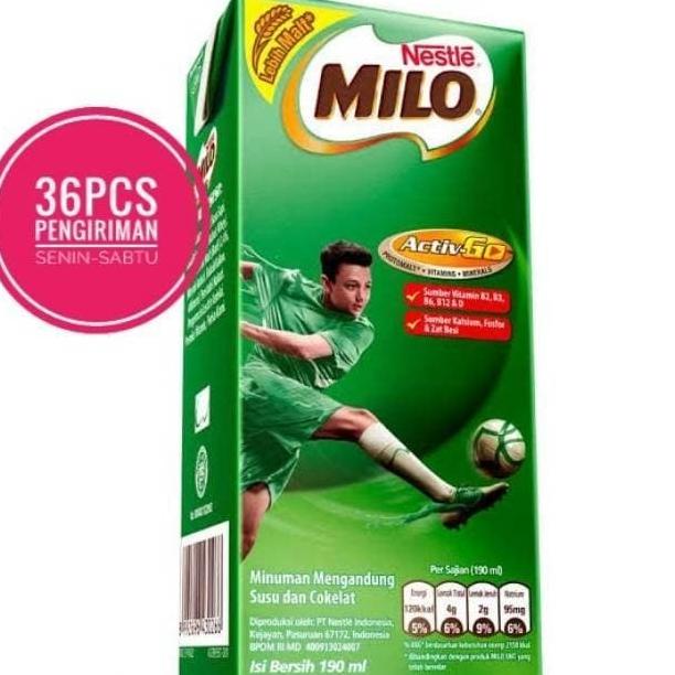 

(BISA COD) Susu Milo UHT 190 ml | Grosir 1 Karton SALE Kode 1292