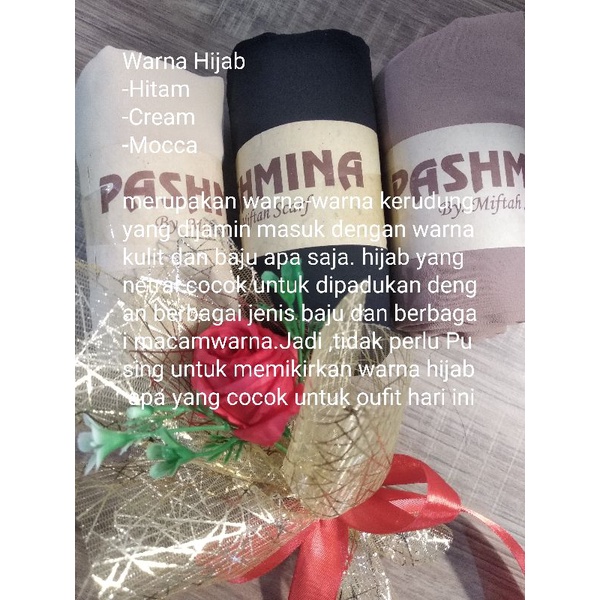 TAMBAHAN ISI HAMPERS HIJAB/BOXJILBAB/KADO KERUDUNG/GIFTBOX HIJAB SEGIEMPAT