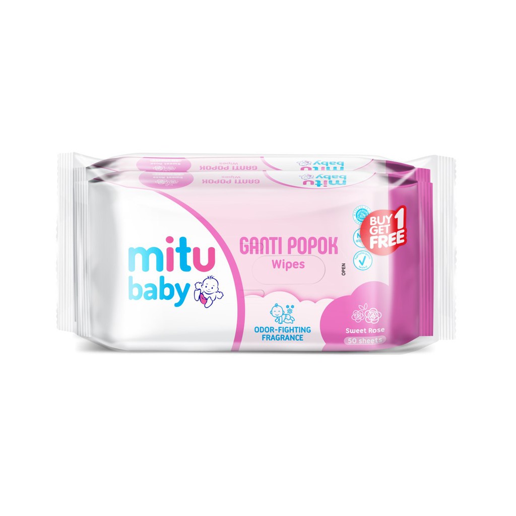 Mitu Baby Tissue Basah Buy 1 Get 1