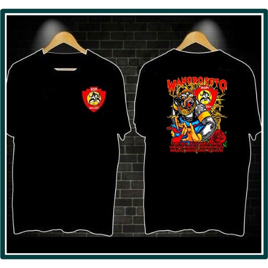 KAOS IKSPI KERA SAKTI KS 243 "" WANORO SETO" kaos perguruan pencak silat   WANORO SETO BISA COD