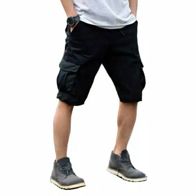 Celana Pendek Kargo doreng Ukuran 27 - 38 / Pdl / Gunung / Short Cargo army / celanacargo / celana