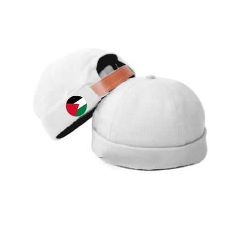 Topi Pria Dewasa Peci Miki hat Sablon PALESTINA (Miki Hat) Logo Kaligrafi PALESTINA Kualitas Import