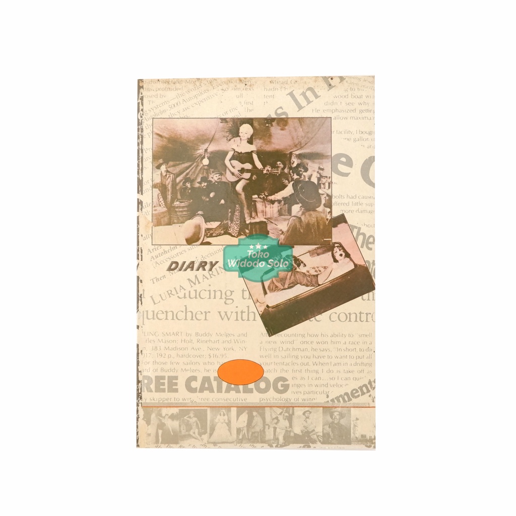 

Diary FREE CATALOG (Agenda Notebook Jurnal Buku Catatan Garis Fancy) Stok Lama Murah Ukuran 13x18cm - 1 Buku