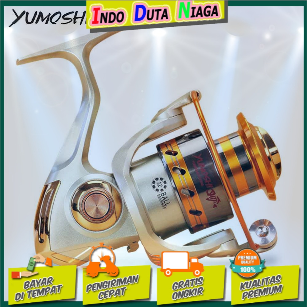 YUMOSHI REELSKING EF3000 Reel Pancing Spinning 12 Ball Bearing