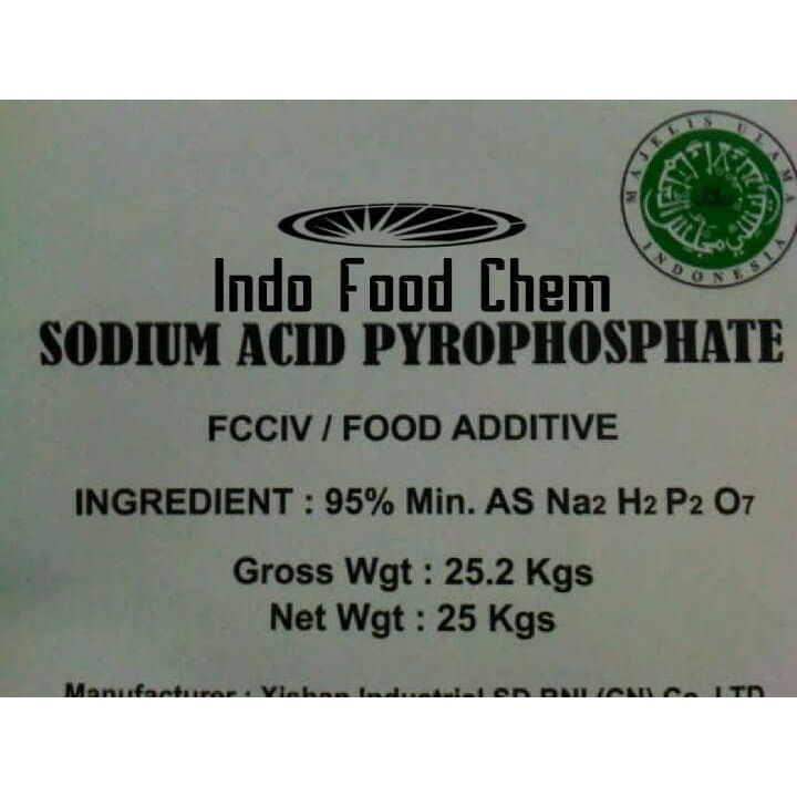

Sodium Acid Pyrophospate / SAPP Food Grade ex rrc 1000gr