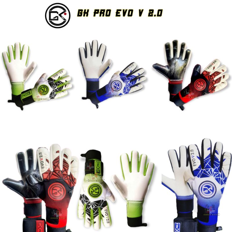 Sarung Tangan GK PRO EVO V 2.0 SERIES Original Bonus Sablon Nama