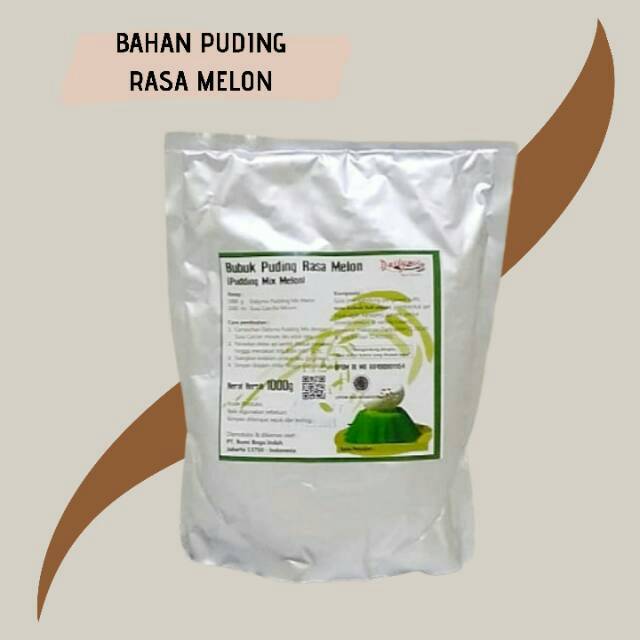 

Bahan Puding Rasa Melon 1000gr Premix Silky Puding Berkualitas Premium