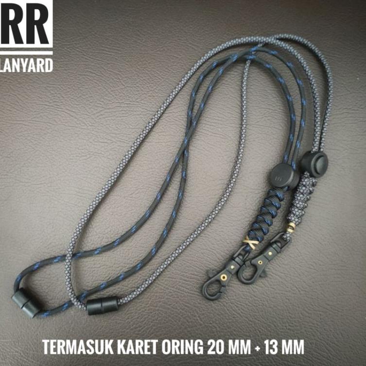 

✪IMPORT✪ Kalung tali lanyard pods + karet o ring 20 mm plus 13 mm rpm vinci ageis dll