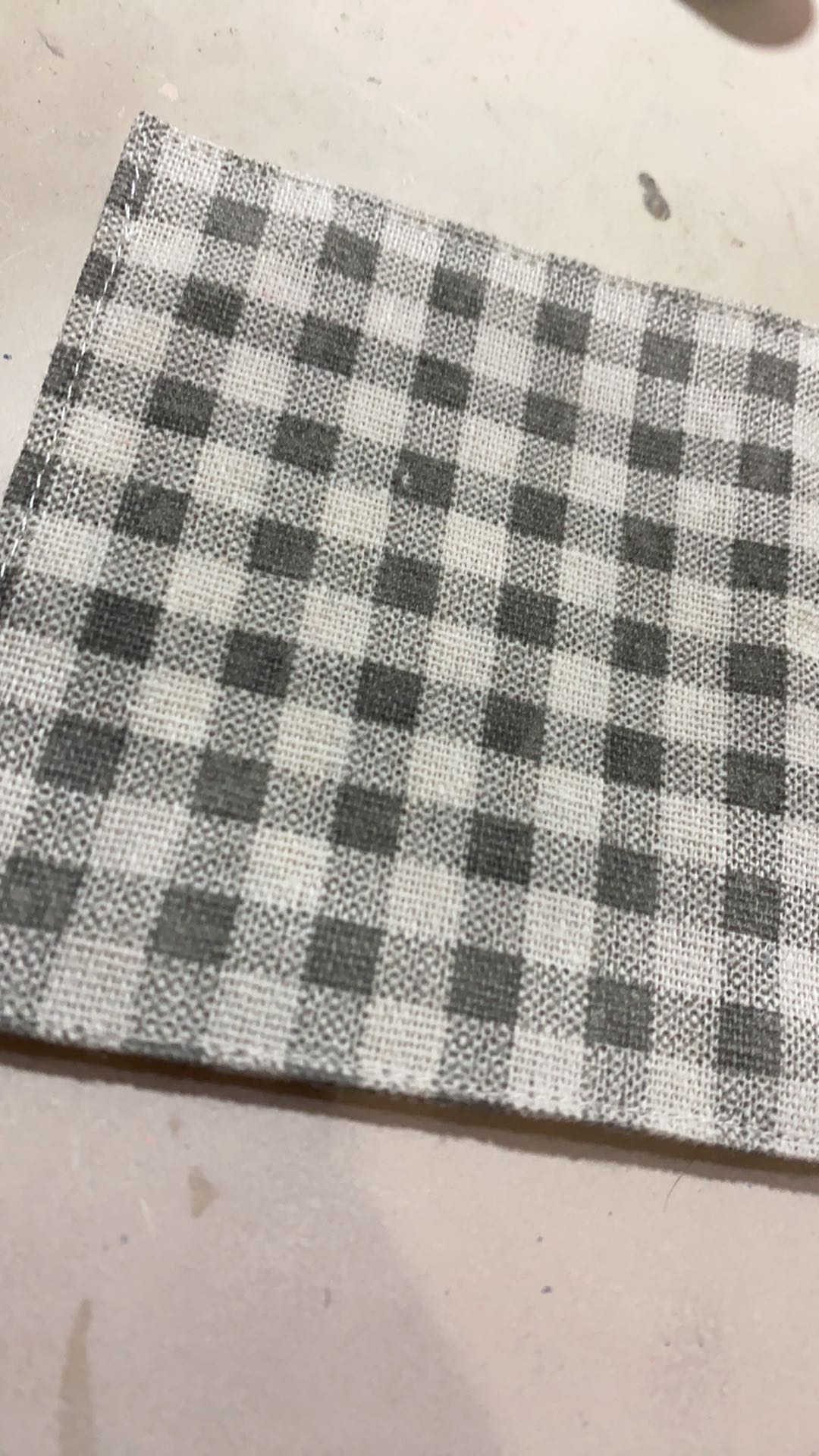 Coaster / Tatakan Gelas Kotak Kotak Korea