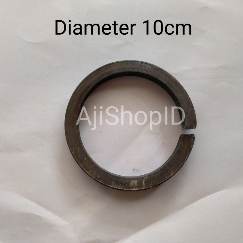 Ornamen pagar besi lingkaran nako diameter 10cm