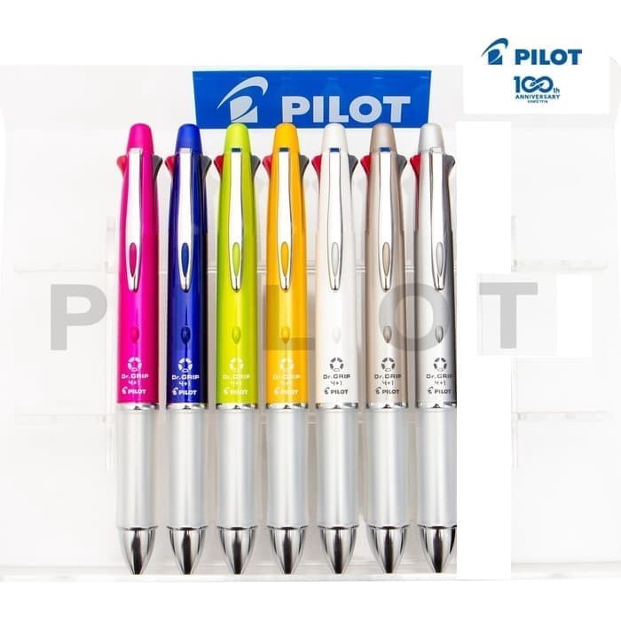 

Pulpen - Pilot "Dr. Grip" 4+1 / Pulpen Pilot "Dr. Grip" 4 Pen + 1 Pensil
