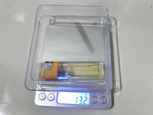 Timbangan Dapur Mini Digital Platform Scale 1kg 0.1g - I2000