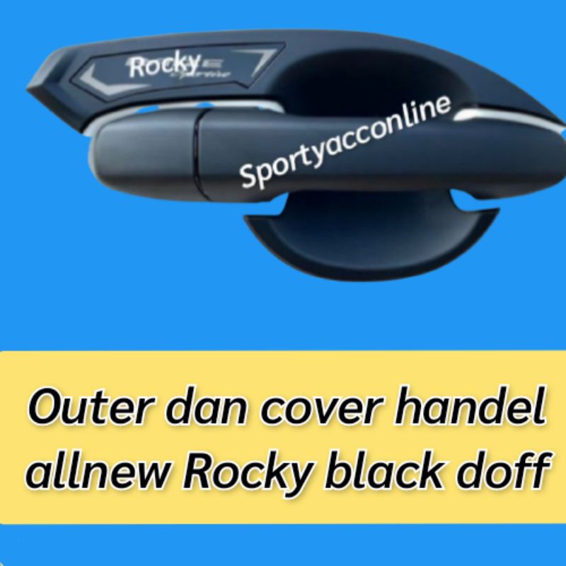 Outer dan Handel Daihatsu Rocky Black Doff