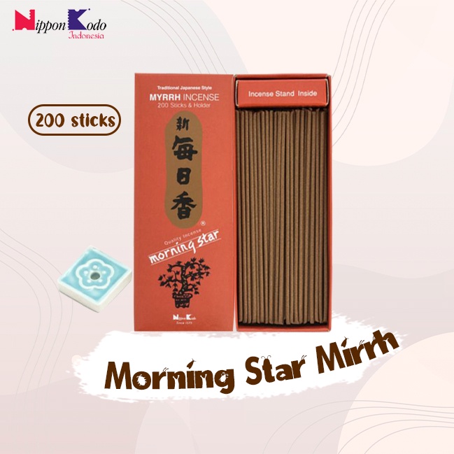 Dupa/Hio Stick Jepang Wangi Aromaterapi Morning Star Myrrh 200 sticks