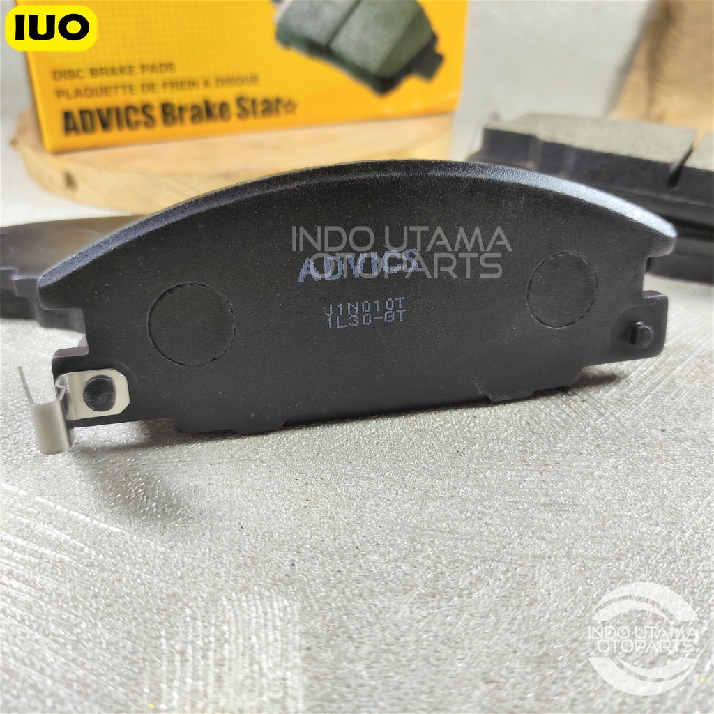 Brake Pad AISIN Panther Kampas Rem ADVICS J1N010T - ORIGINAL