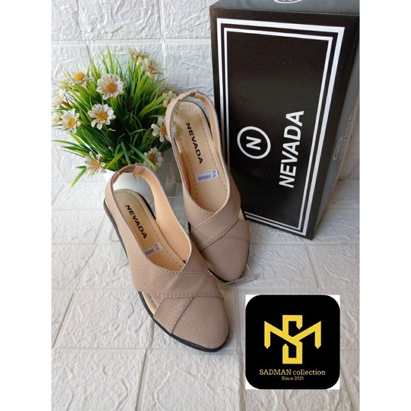 SENDAL SLIP ON/SLOP  WANITA ] NEVADA