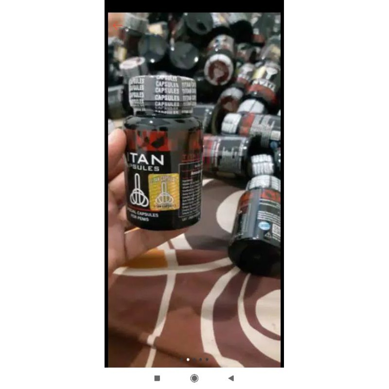 Titan Cpasule Titan Kapsul Asli Original Stamina Pria Dewasa Besar Kuat Murah