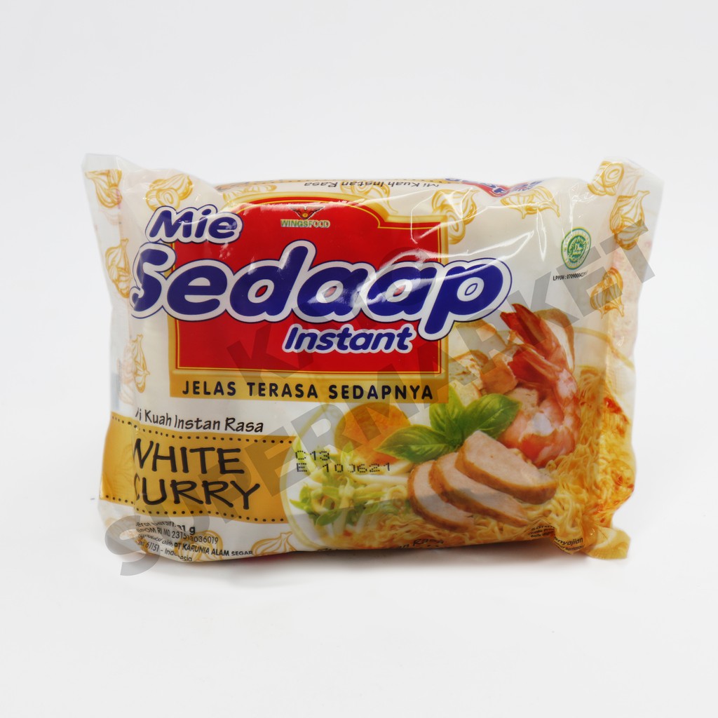 

Mie Sedaap Mie Instan Kuah White Curry 81gr