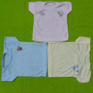 Baju oblong bayi bordir warna umur 0 bulan sampai 1 tahun Baju oblong bayi bordir warna umur 0 bulan sampai 1 tahun