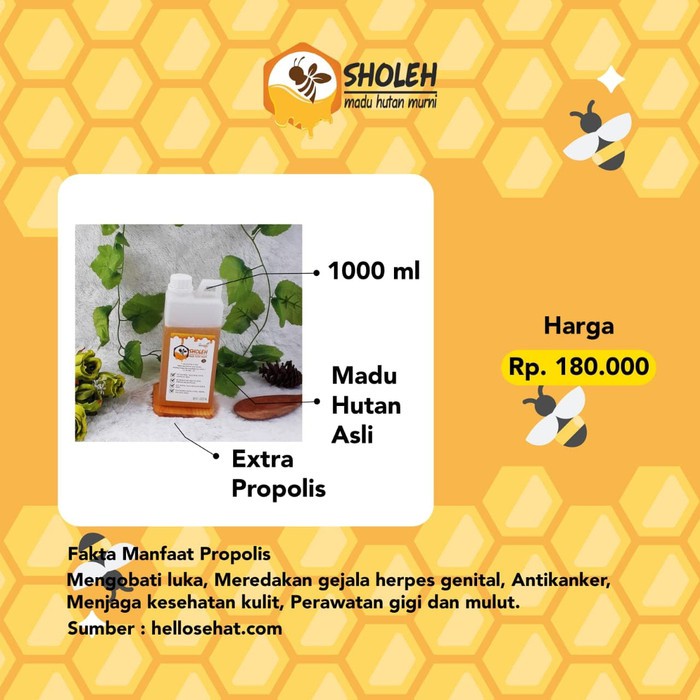 

Madu Hitam Murni 1Kg
