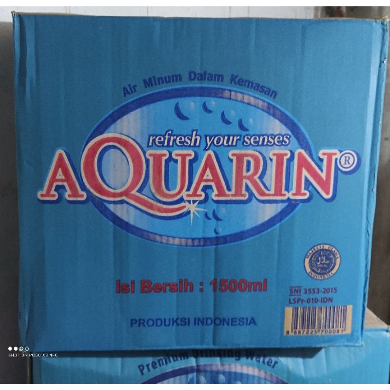 

AIR MINERAL AQUARIN 1500ML X12 BOTOL