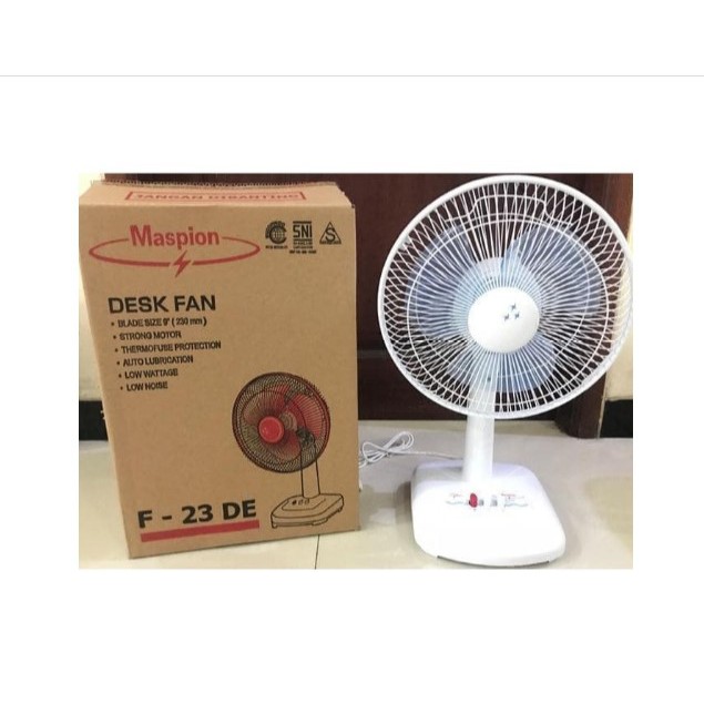 Maspion Desk Fan / Kipas Angin Meja 9&quot; (23cm) F-23DE PROMO MURAH