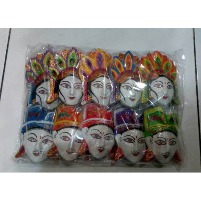 10pcs Magnet kulkas tempelan hiasan kecak janger khas bali