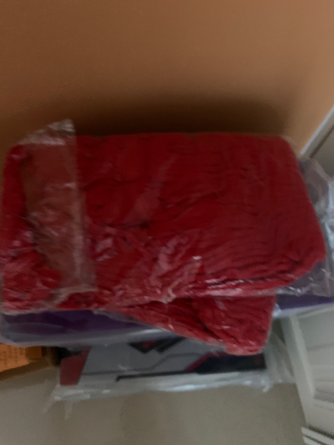 Kain Pel Kain Mop Alat Pel Lantai Refill Mop Merah