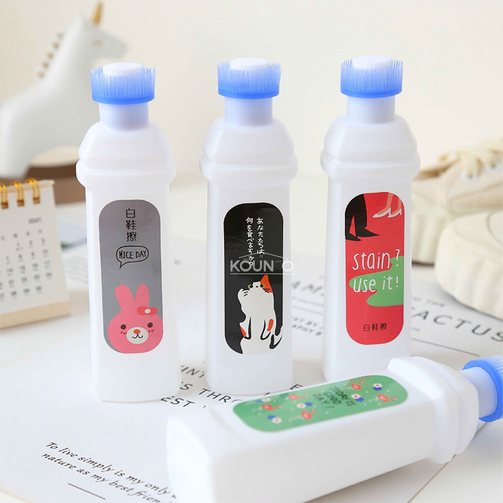 Pembersih Sepatu Putih Penghilang Noda Pemutih Sepatu White Perawatan Sepatu Tas Bag Shoes Cleaner