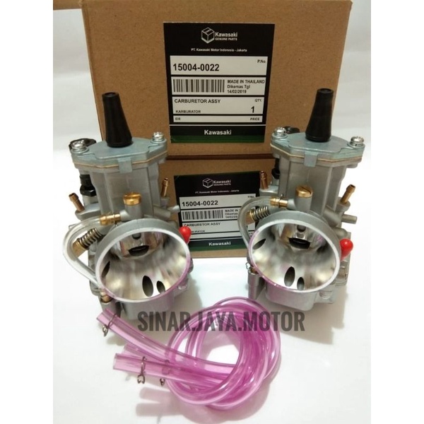 KARBURATOR KARBU KAWASAKI KX 85 PWK 24 26 28 30 32 34 KAWASAKI THAILAND KEIHIN POWER JET KARBU GASPONTAN