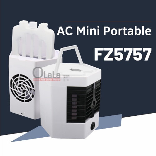 AIR COOLER AC MINI PORTABLE WITH FAN STERILLISASI UV FZ-5757