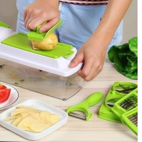 MAGIC BOX SLICER DICER KNIFE RAK PISAU PEMOTONG LACI SERBAGUNA