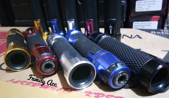 Handgrip Handfat Handle Grip Rizoma Sarung Gas Variasi Motor Aerox/ Nmax/ Pcx/ Ninja 250fi Universal