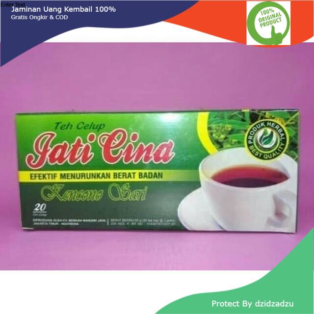 

Teh Celup Jati Cina Kencono Sari Herbal Alami