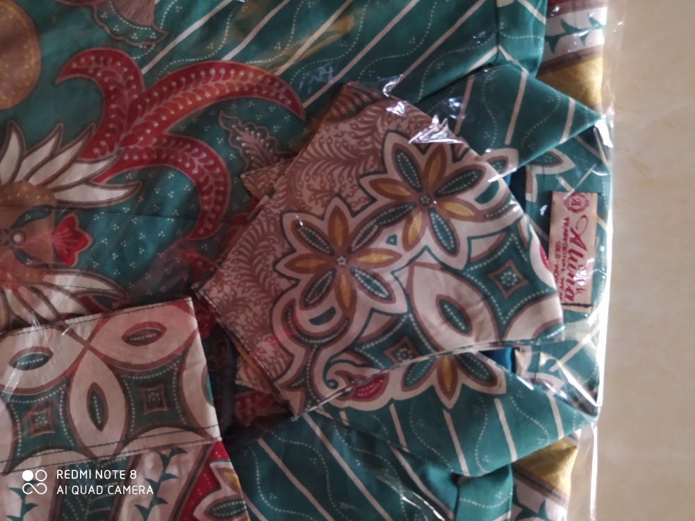 Batik Eksklusif Pria Premium Solo Lapis Furing Produksi Batik Aluna Pcw 085