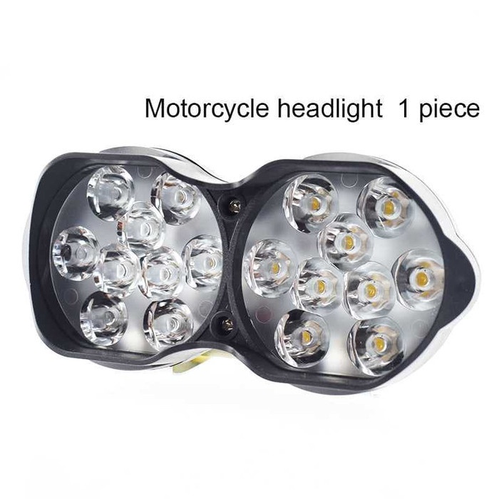 Lampu Motor Kostum Cafe Racer Bike Moge Motorcycle Led HeadLight